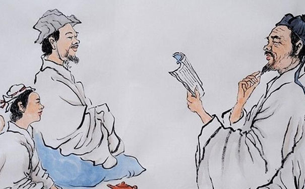司马光授业图