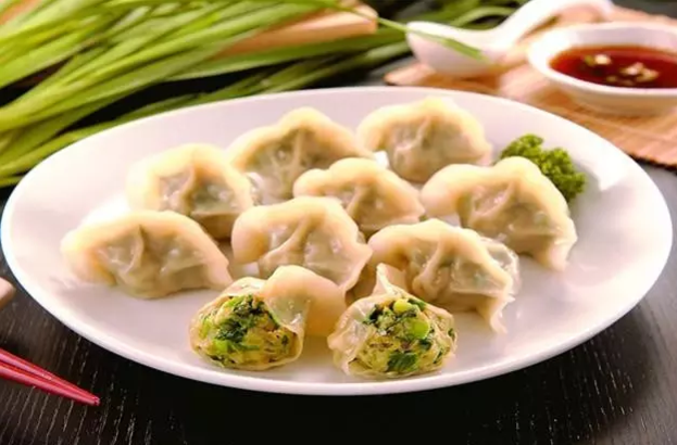 素馅饺子
