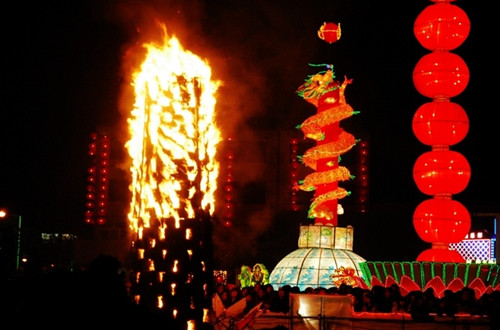 "旺气冲天"—— 怀仁旺火