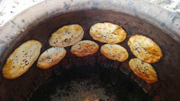 烤制"缙云烧饼"