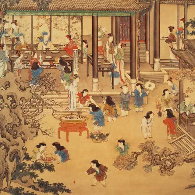 自汉武帝开始,为庆贺新年,每年都举办"春节联欢会",节目形式当然没