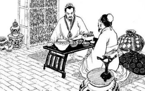 古人对坐姿的要求:要