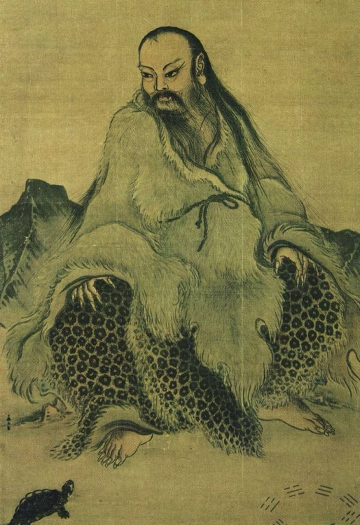 龙马身上的图案与自己的"意象"心得暗合,于是伏羲画出了"八卦"