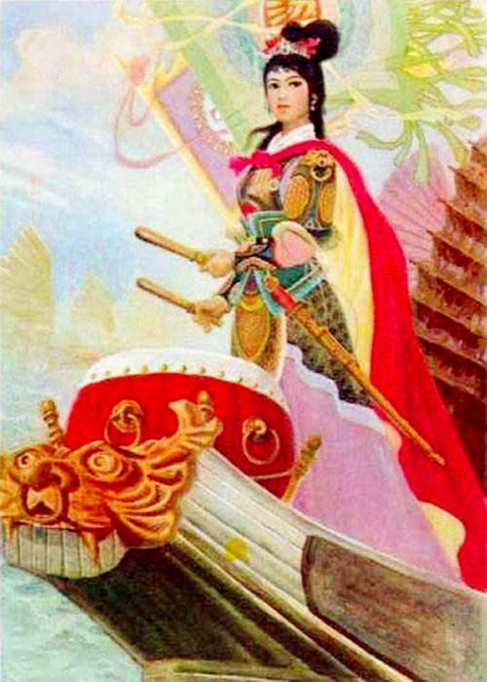 梁红玉擂鼓战金兵