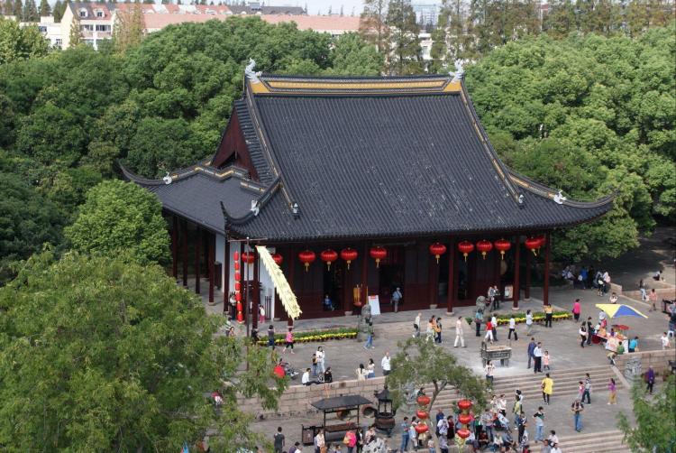 上海天妃宫鸟瞰