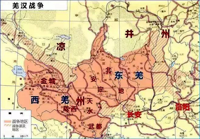 令人生畏的军事力量中原进入了军阀混战羌人篇之7