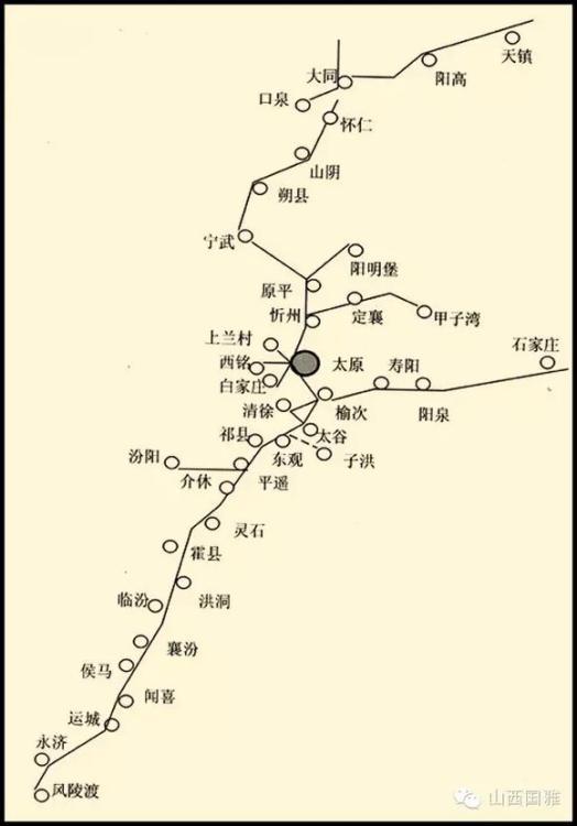 北同蒲—太焦—焦柳线图片