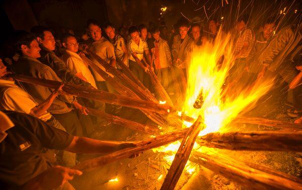 原生态祭火仪式