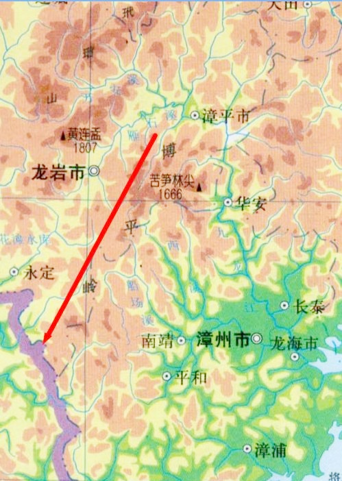 高北土楼群地图图片