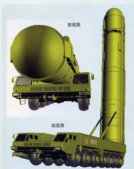 中国东风-41弹道导弹,搭载10枚核弹头,可打击全球任意目标!