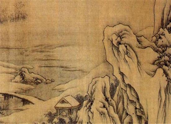 江干雪霁图卷的诗句图片