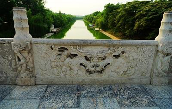 赵州桥上的龙图片